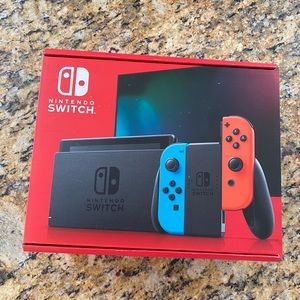 Brand new never been opened Nintendo Switch 32GB storage